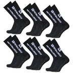 Anti-Slip Athletic Sports Socks – Stretchy Grip Crew for Football Soccer