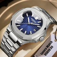 Automatic Quartz Wristwatch – Luxury Business Movement for Men