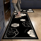 Crystal Velvet Kitchen Runner – Anti-Slip Mat for Home Floor Decor
