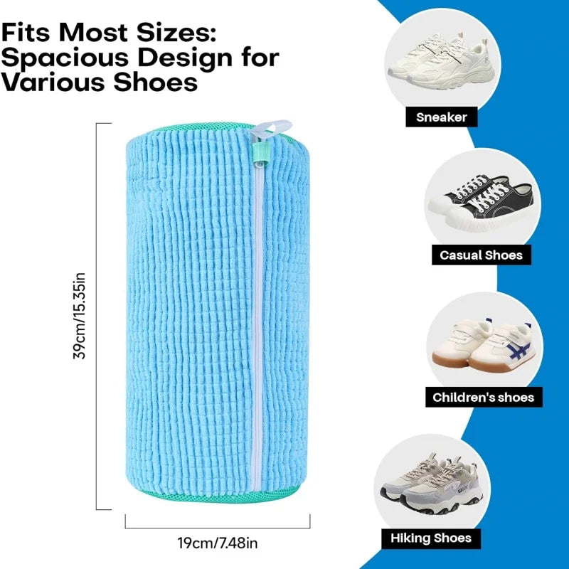 Reusable Shoe Laundry Bags – Protective Mesh Washers for Sneakers
