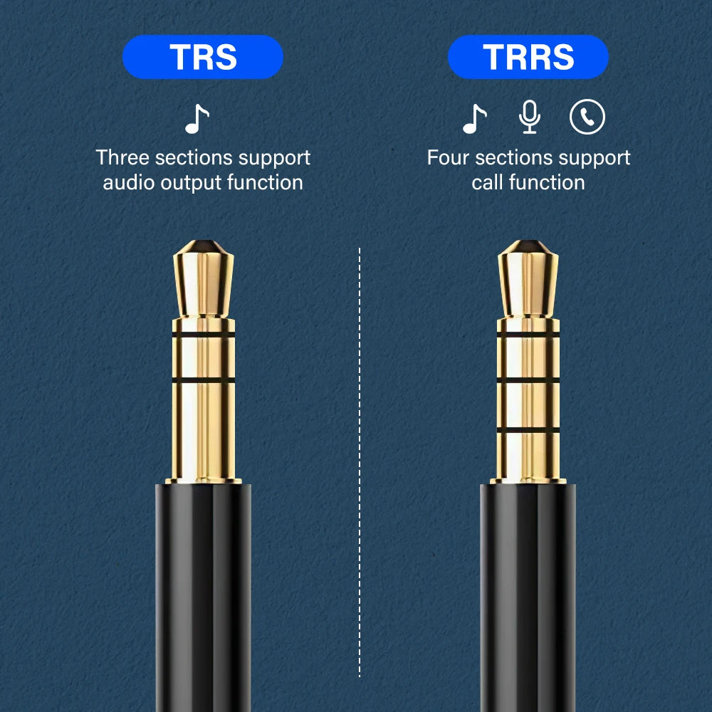 Lightning to 3.5mm AUX Cable – Gold-Plated Audio Adapter for iPhone Devices