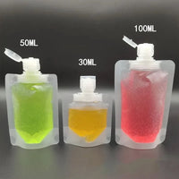 Refillable Travel Pouches – Leakproof Cosmetic Bags for Toiletries and Liquids