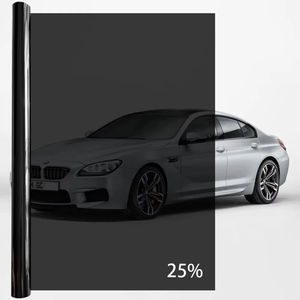 Automotive Window Tint Film – UV Solar Protection for Car Privacy 50x300cm