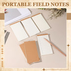 Portable Pocket Notebooks – Small 50-Sheet Memo Pads for Office and Travel