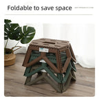 Portable Folding Stool – High Load Bearing Chair for Camping and Fishing