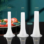 Manual Sausage Stuffer – Plastic Filling Tool for Homemade Meat Processing