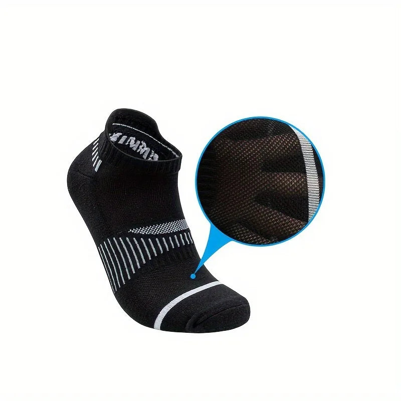 Classic Crew Socks – Breathable Anti-slip Design for Running and Sports