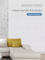 Self-Adhesive 3D Foam Wallpaper – Waterproof Linen Texture for Wall Renovation