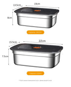 316 Stainless Steel Bento Box – Leak-Proof Food Container for Camping Lunch