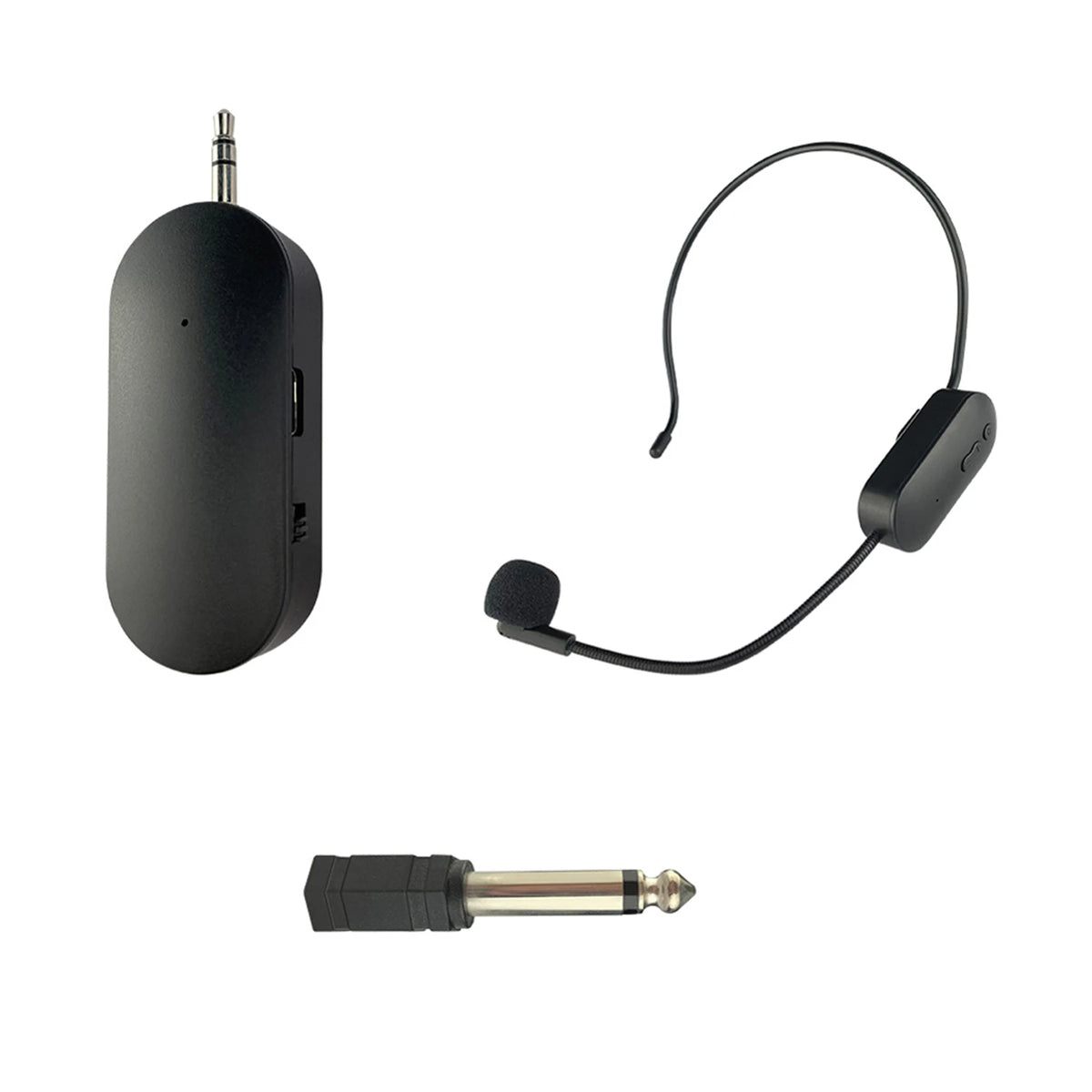 Wireless Headset Microphone – 2.4G Audio System for Teaching and Stage Performance