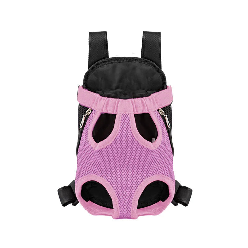 Breathable Mesh Pet Carrier Backpack – Portable Travel for Small Dogs Cats