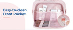 Large Capacity Cosmetic Bag – Wide-Open Makeup Organizer for Travel