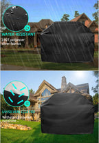 Heavy Duty Waterproof BBQ Cover – Outdoor Protection for Gas Charcoal Grills