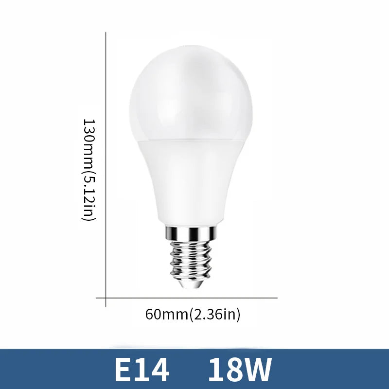 LED Light Bulbs – Energy Efficient E27 E14 Lamps for Home Interior Lighting