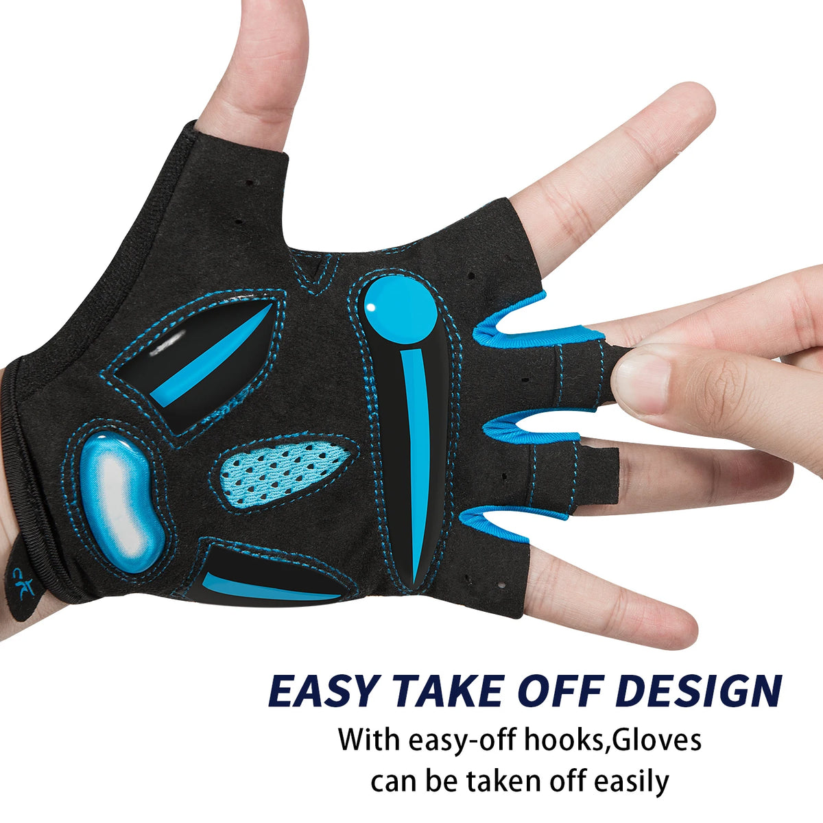 MOREOK Gel Padded Cycling Gloves – Breathable MTB Gear for Men and Women