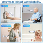 Suction Cup Grab Bar – Heavy Duty Safety Handle for Bathroom Shower Support