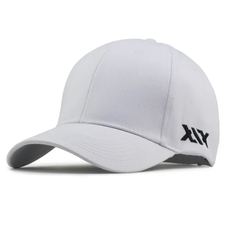 Oversized Cotton Baseball Cap – Adjustable Large Fit for Men and Women
