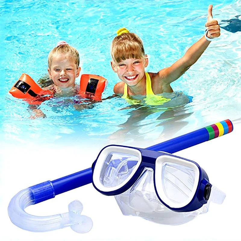 Kids Snorkeling Mask and Snorkel Set – Anti-Fog Diving Gear for Swimming