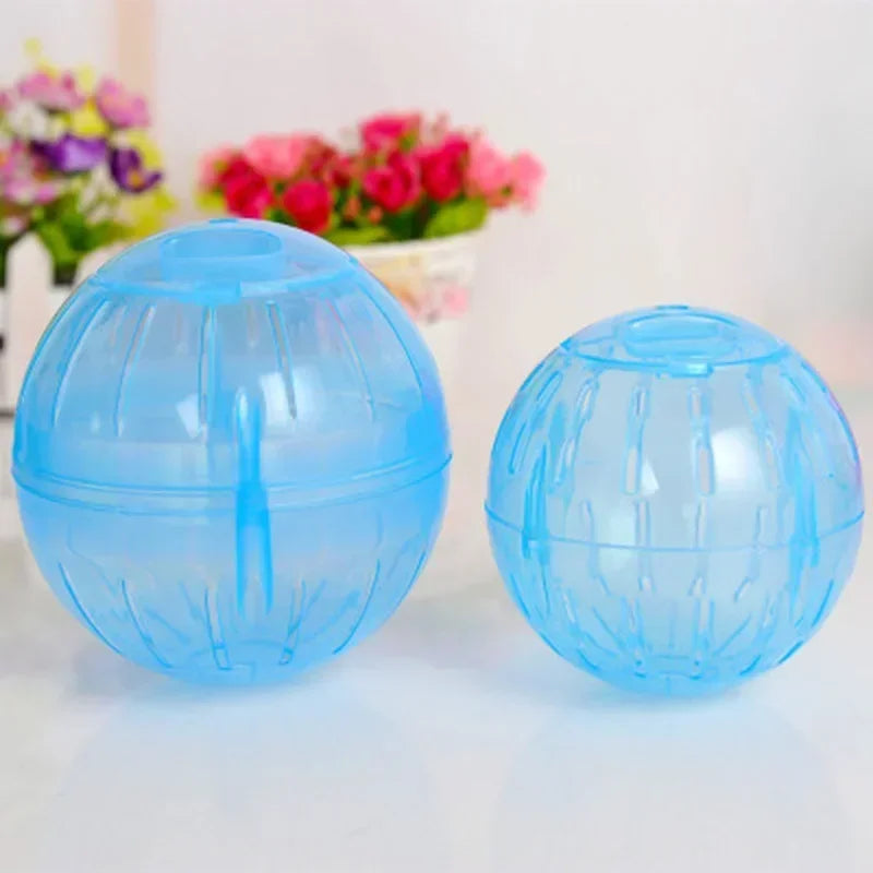 Plastic Hamster Exercise Ball – Transparent Jogging Toy for Small Pets