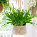 Artificial Spring Grass Leaves – 14 Leaf Bush for Wreath and Wedding Decor