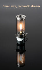 Windproof Gas Camping Lantern – Dreamlike Candlelight for Outdoor Lighting