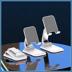 Foldable ABS Desktop Stand – Portable Holder for Mobile Phone and Tablet