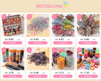 Colorful Disposable Hair Bands – Elastic Rubber Ties for Kids Hairstyles