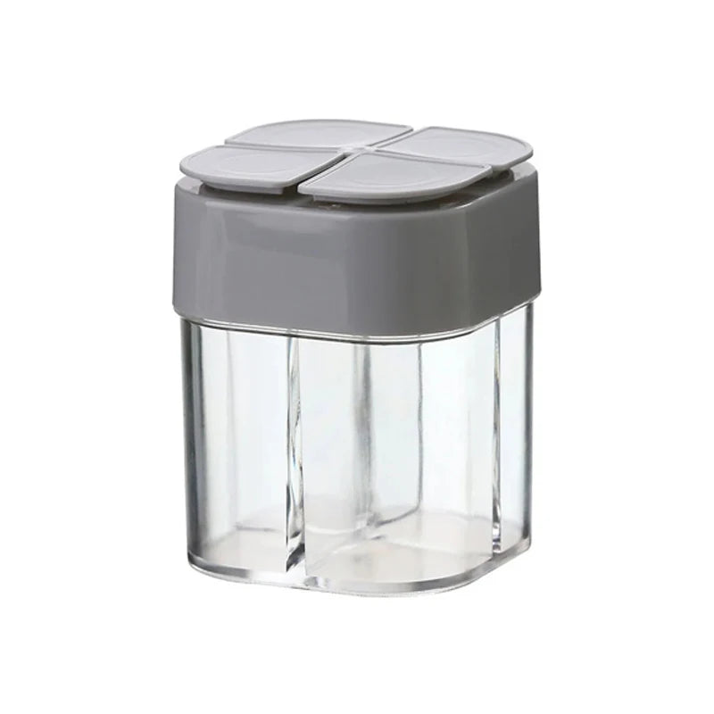 Plastic Spice Container Set – Portable Seasoning Jar for Outdoor Camping BBQ