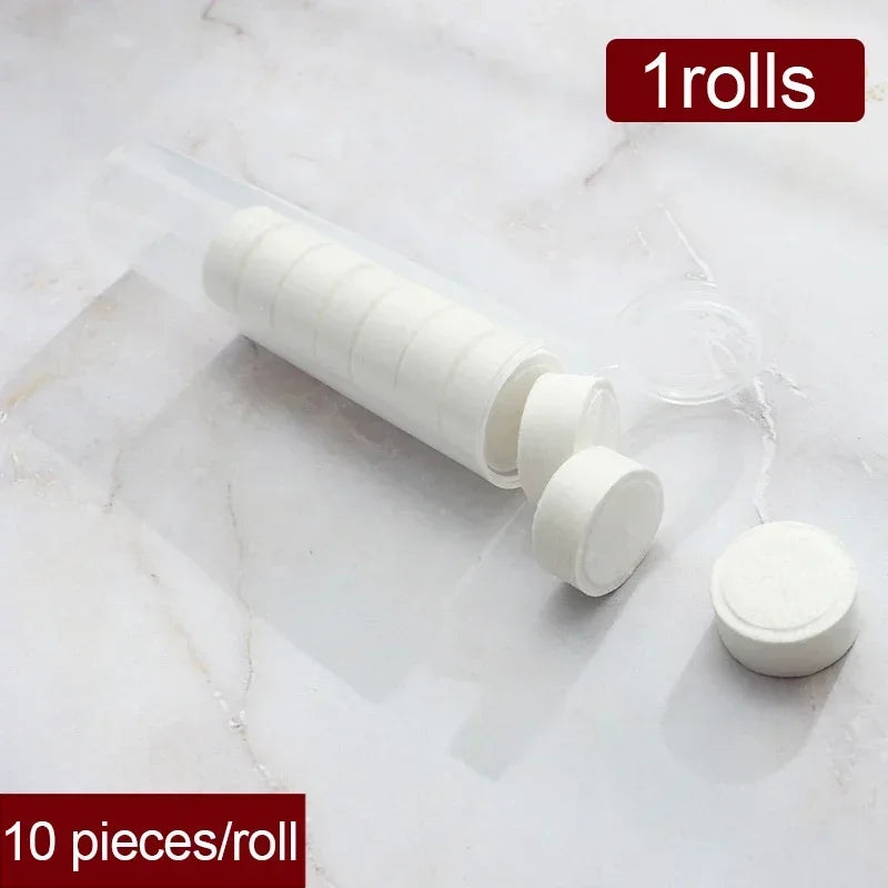Compressed Non-Woven Face Towels – Portable Tablets for Travel and Camping