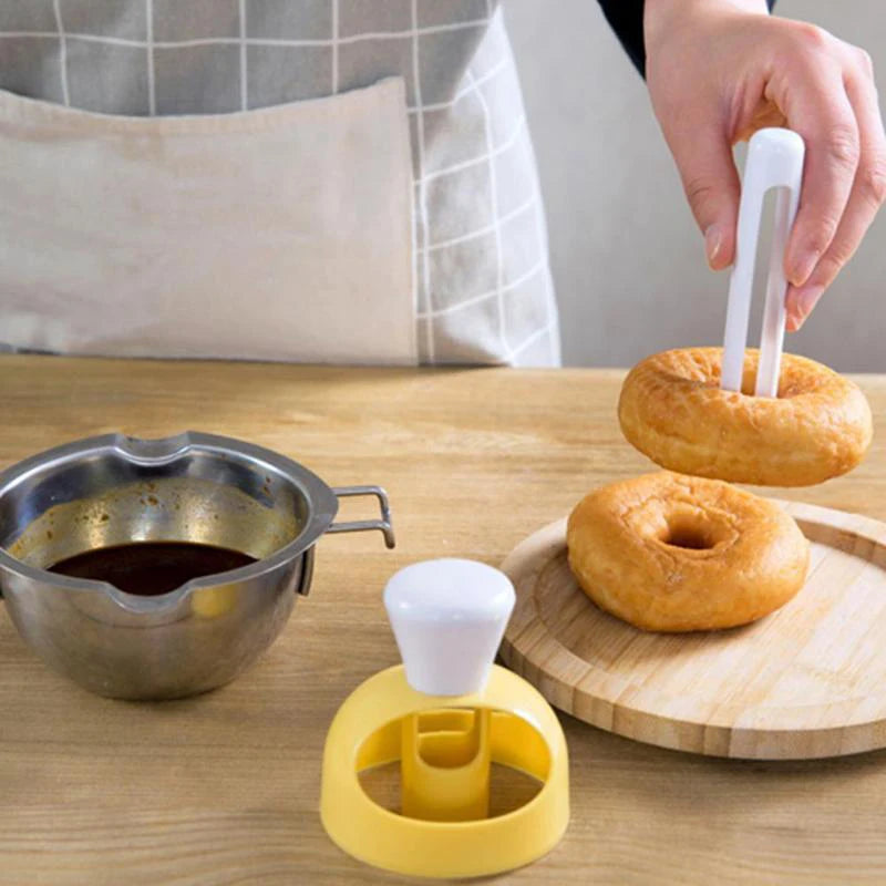 Donut Mold Cutter – Kitchen Baking Tool for Homemade Dessert Making