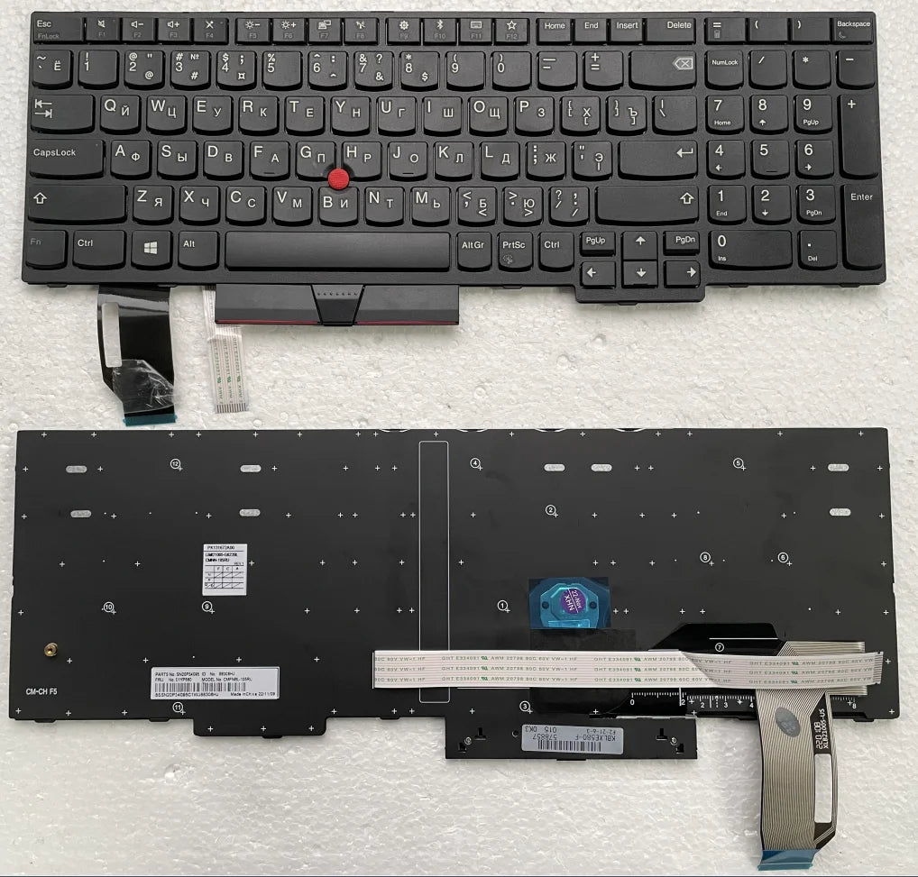 Replacement Laptop Keyboard – English US/RU for Lenovo ThinkPad Series