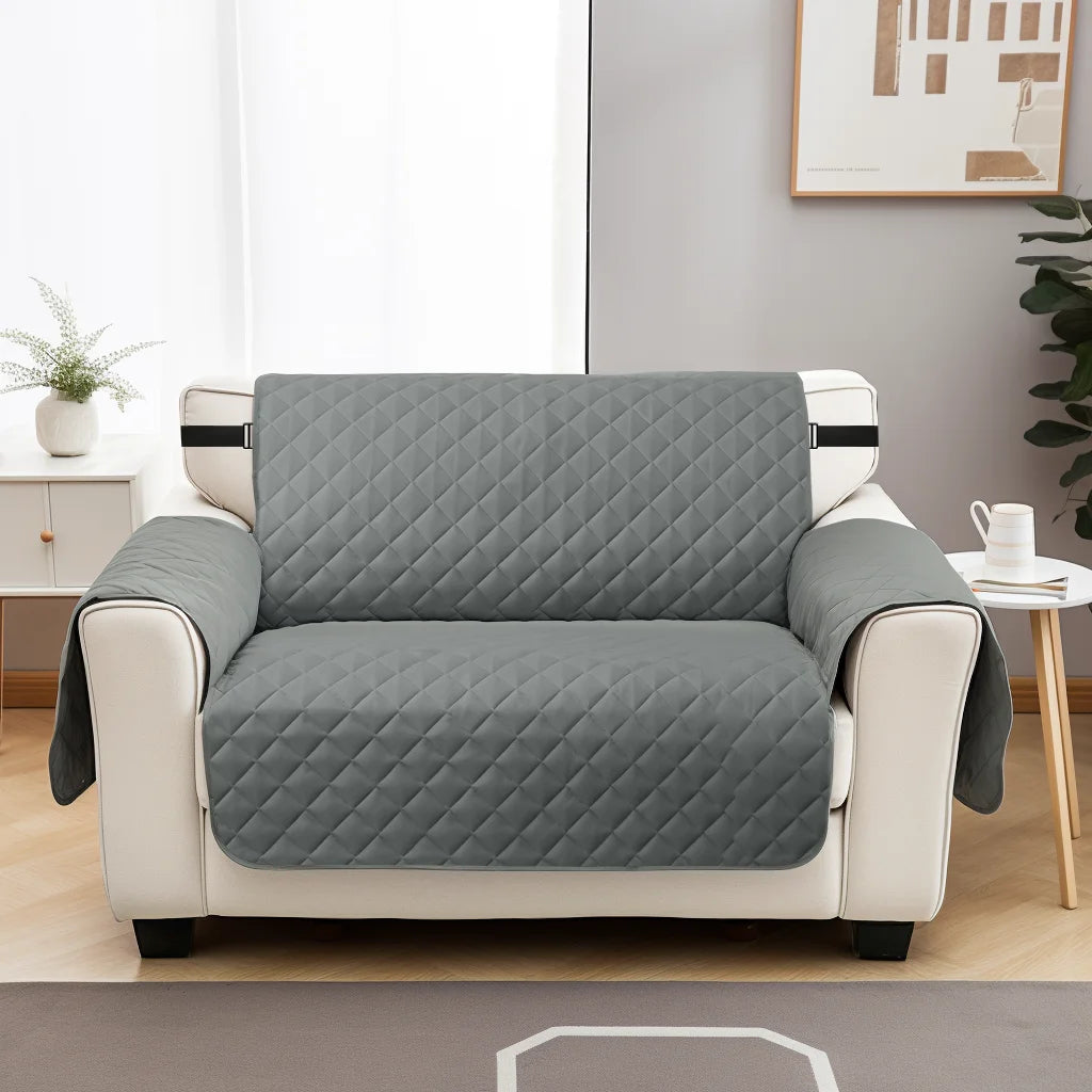 Waterproof Sofa Slipcovers – Non-Slip Elastic Protectors for Kids and Pets