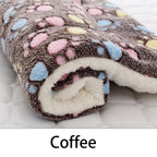 Flannel Pet Sleeping Mat – Warm Winter Cushion for Small and Large Dogs