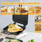 Non-Stick Aluminum Sandwich Pan – Detachable Double-Sided Grill for Breakfast