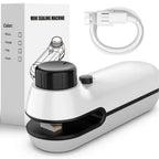 USB Rechargeable Mini Heat Sealer – Portable Handheld Plastic Bag Resealer