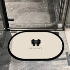 Absorbent Bathroom Floor Mat – Anti-Slip Quick Dry Rug for Home Entrance