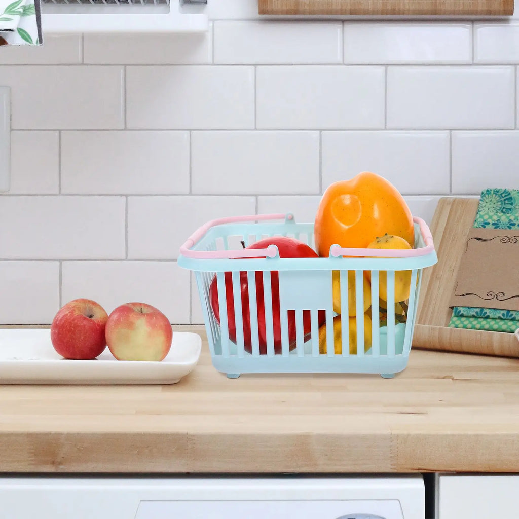 Small Plastic Picking Baskets – Portable Storage for Kids Toys and Bathroom