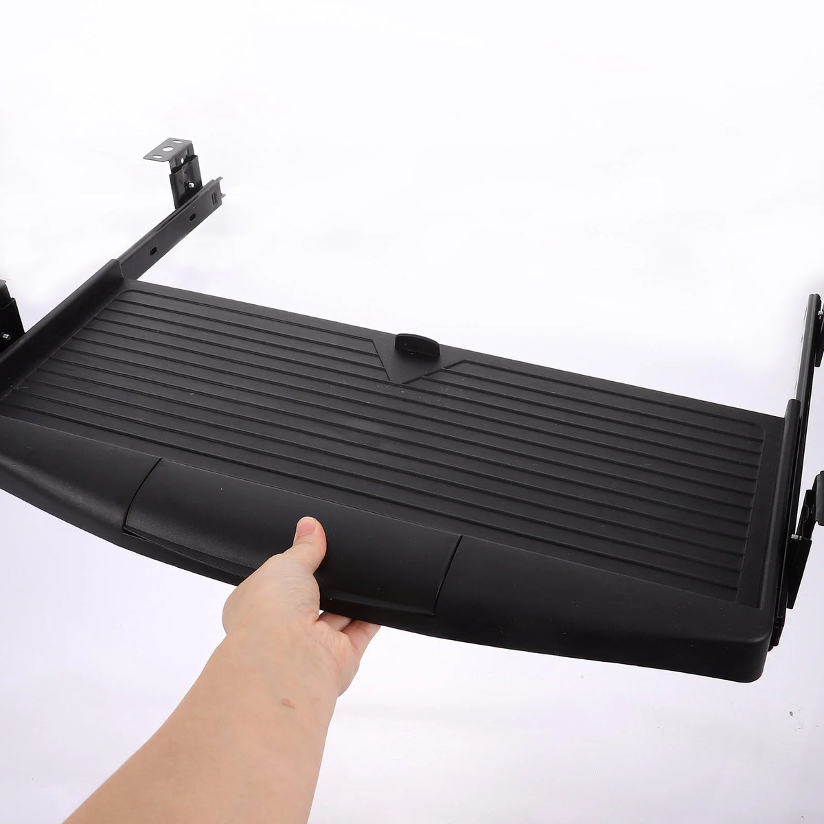 Slide-Out Keyboard Tray – Under Desk Storage for Ergonomic Home Office