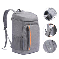 Insulated Cooler Backpack – Leakproof Soft Bag for Outdoor Picnic Travel