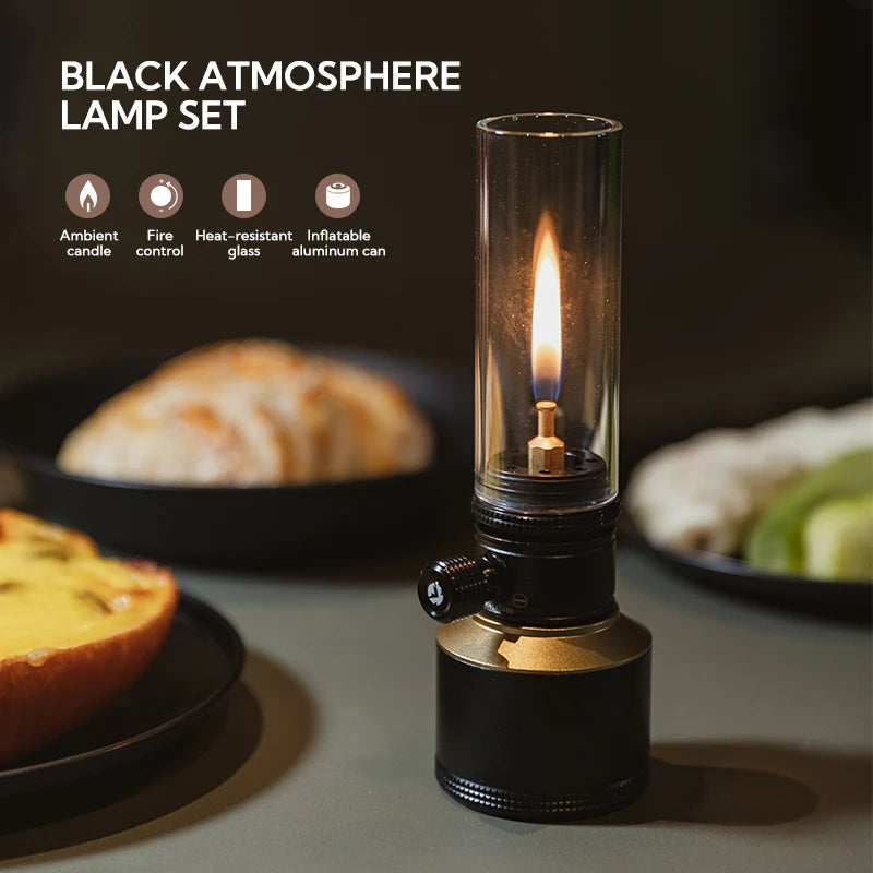 Aluminum Atmosphere Candle Light – Portable Lamp for Outdoor Camping