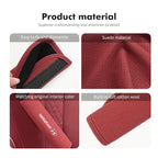 Suede Seat Belt Pads – Shoulder Protection for Hyundai Interior Comfort