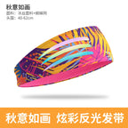 Stretchy Sports Sweatband – Moisture Wicking Headband for Gym and Fitness