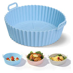 Reusable Silicone Air Fryer Basket – Non-Stick Baking Tray for Cooking