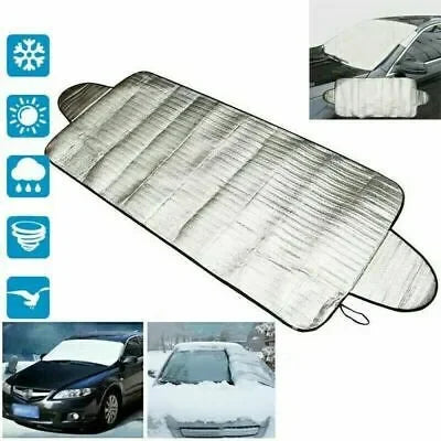 Car Windshield Snow Cover – Frost and UV Protection for Winter Weather