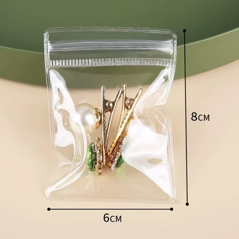 Transparent PVC Jewelry Pouches – Anti-Oxidation Bags for Storage