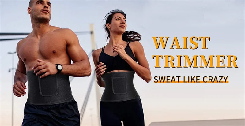 Adjustable Waist Trainer Belt – Slimming Body Shaper for Gym Workout