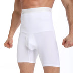 Compression Waist Trainer Shorts – Slimming Body Shaper for Men