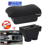 Center Console Armrest Box – Storage Organizer for Peugeot 208 2012-2018