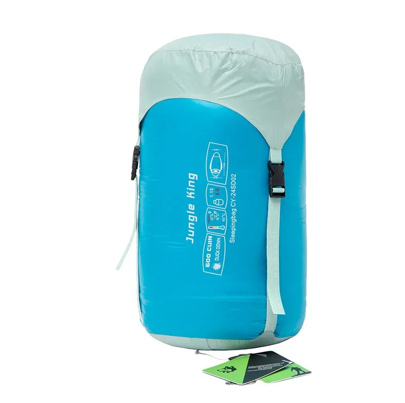 Ultralight Mummy Sleeping Bag – Duck Down for Outdoor Camping and Trekking