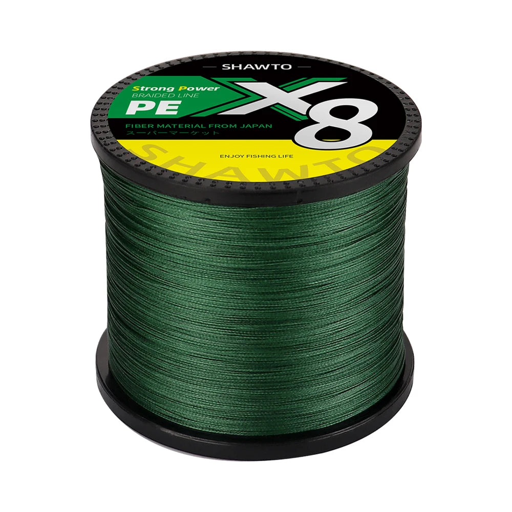 Braided Fishing Line – 8 Strand PE Multifilament Wire for Freshwater Saltwater